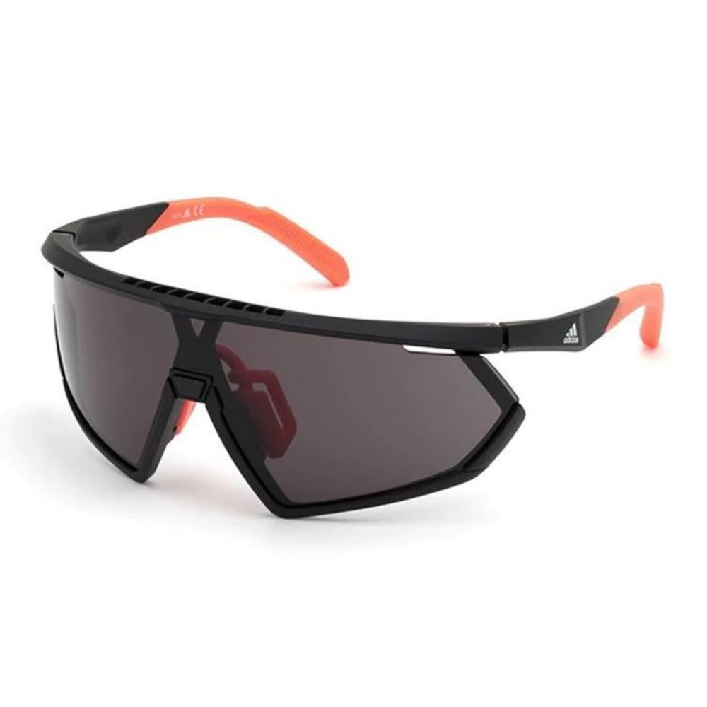 Adidas Sport Sunglasses 0SP0001/S 02A for Men with Matte Black